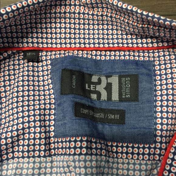 LE 31 Simons Dress Shirt - Picture 3 of 4